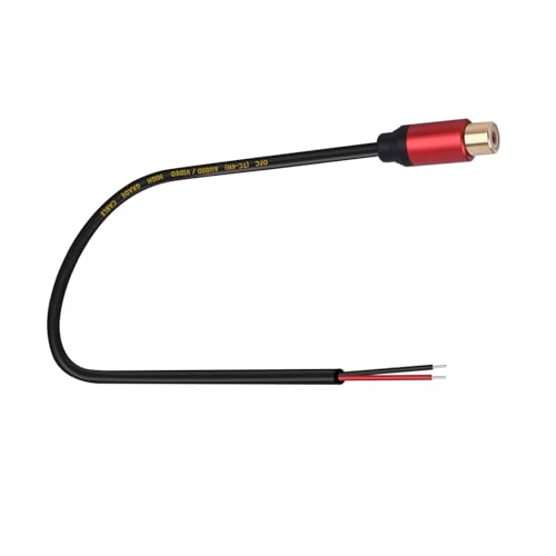 DIDILLX Auditory Wire Buchse auf offenes Ende, Pigtail-Splitter-Adapterkabel für Player, Lautsprecher, Heim-Auditory von DIDILLX