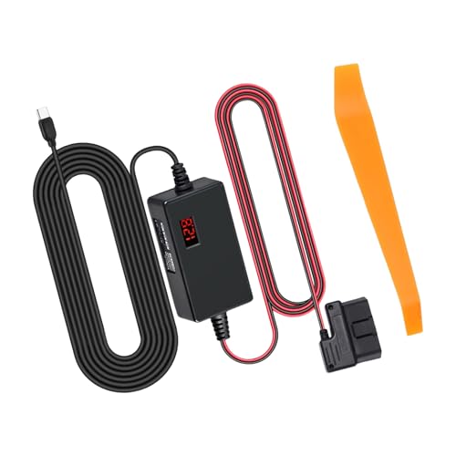 DIDILLX Digitales Spannungswandler-Kabel für Armaturenbrett-Kamera, Parkmonitore mit einstellbarer Einstellung, Niederspannungsschutz DIDILLX Digitales Spannungswandler-Kabel für Armaturenbrett-Kamera, Parkmonitore mit einstellbarer Einstellung, Niederspannungsschutz von DIDILLX