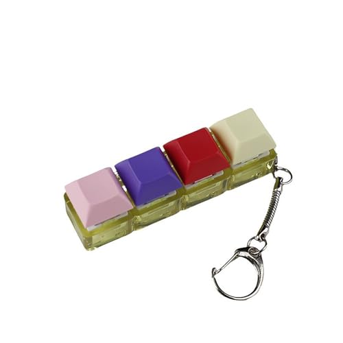 DIDILLX Mechanische Tastaturschalter, Schlüsselanhänger-Schalter, Tester, Spielzeug für Stressabbau, Tastenkappen-Tester, professionell DIDILLX Mechanische Tastaturschalter, Schlüsselanhänger-Schalter, Tester, Spielzeug für Stressabbau, Tastenkappen-Tester, professionell von DIDILLX