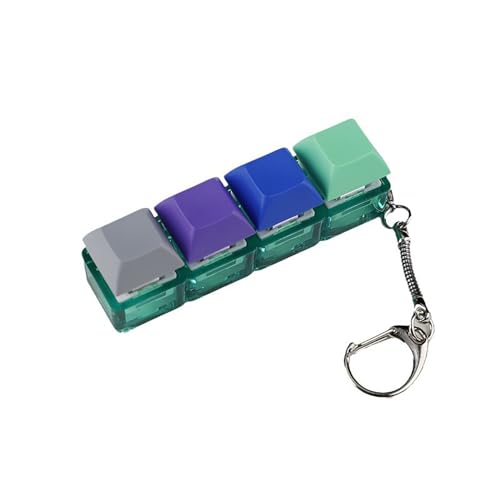 DIDILLX Mechanische Tastaturschalter, Schlüsselanhänger-Schalter, Tester, Spielzeug für Stressabbau, Tastenkappen-Tester, professionell DIDILLX Mechanische Tastaturschalter, Schlüsselanhänger-Schalter, Tester, Spielzeug für Stressabbau, Tastenkappen-Tester, professionell von DIDILLX