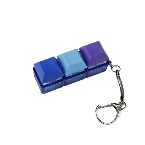 DIDILLX Mechanische Tastaturschalter, Schlüsselanhänger-Schalter, Tester, Spielzeug für Stressabbau, Tastenkappen-Tester, professionell von DIDILLX