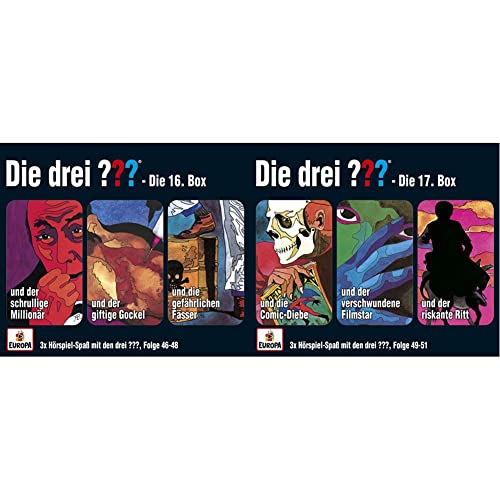 Die Drei Fragezeichen 3 ??? CD 16. Box 46 47 48 16/3er & von DIE DREI ???