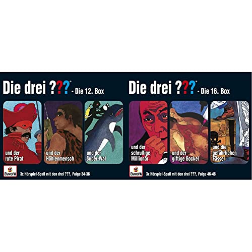 Die Drei ??? & Die Drei Fragezeichen 3 ??? CD 16. Box 46 47 48 16/3er von DIE DREI ???