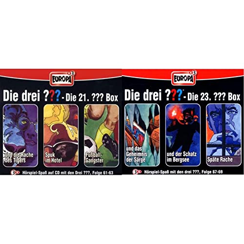 Die drei ??? Die 21.??? 3 CDs: Folgen 61 - 63 & Die Drei Fragezeichen 3 ??? CD 23. Box 67 68 69 23/3er Die drei ??? Die 21.??? 3 CDs: Folgen 61 - 63 & Die Drei Fragezeichen 3 ??? CD 23. Box 67 68 69 23/3er von DIE DREI ???