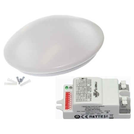 81-3242 - LED-Wand- / Deckenleuchte LB22 m.Sensor IP44 16W 3000K 120° rund, 81-3242 - Aktionsartikel 81-3242 - LED-Wand- / Deckenleuchte LB22 m.Sensor IP44 16W 3000K 120° rund, 81-3242 - Aktionsartikel von DIEFRA LIGHT