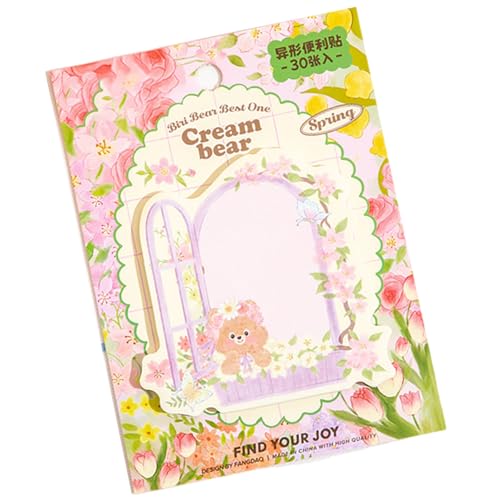 DIEKE Cartoon Bear Notes 30 Blatt Haftnotizen Kleine Notizblöcke Pocket Memo Pad Erinnerung auf Notizbuch Planer Kühlschrank Kalender DIEKE Cartoon Bear Notes 30 Blatt Haftnotizen Kleine Notizblöcke Pocket Memo Pad Erinnerung auf Notizbuch Planer Kühlschrank Kalender von DIEKE