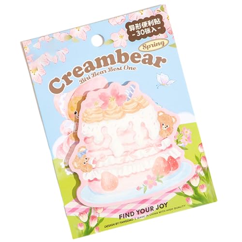 DIEKE Cartoon Bear Notes 30 Blatt Haftnotizen Kleine Notizblöcke Pocket Memo Pad Erinnerung auf Notizbuch Planer Kühlschrank Kalender DIEKE Cartoon Bear Notes 30 Blatt Haftnotizen Kleine Notizblöcke Pocket Memo Pad Erinnerung auf Notizbuch Planer Kühlschrank Kalender von DIEKE