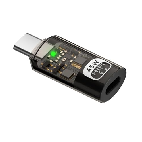 DIEKE Kompakter 8-poliger auf Typ-C-Konverter-Adapter mit PD45W Schnellladung und Hochgeschwindigkeits-Datensynchronisierung für iPhone 16/15 DIEKE Kompakter 8-poliger auf Typ-C-Konverter-Adapter mit PD45W Schnellladung und Hochgeschwindigkeits-Datensynchronisierung für iPhone 16/15 von DIEKE