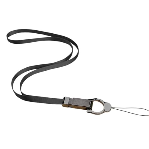 DIEKE Verstellbares Nylon-Umhängeband mit sicherem Metall-Karabinerverschluss, multifunktional für Hals oder Handgelenk DIEKE Verstellbares Nylon-Umhängeband mit sicherem Metall-Karabinerverschluss, multifunktional für Hals oder Handgelenk von DIEKE