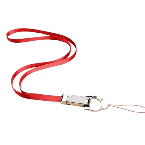 DIEKE Verstellbares Nylon-Umhängeband mit sicherem Metall-Karabinerverschluss, multifunktional für Hals oder Handgelenk DIEKE Verstellbares Nylon-Umhängeband mit sicherem Metall-Karabinerverschluss, multifunktional für Hals oder Handgelenk von DIEKE