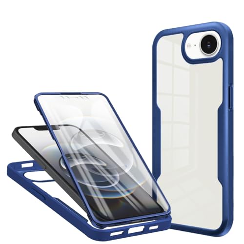 DIEKE Vollständige Abdeckung, Stoßdämpfung, stoßfest, Handy-Schutzhülle, Upgrades für Phone 16e, Blau von DIEKE