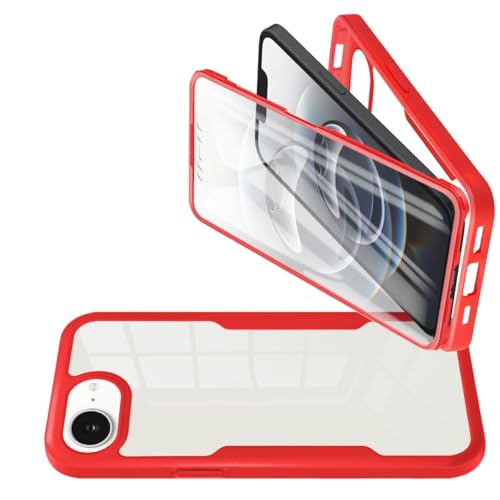DIEKE Vollständige Abdeckung, Stoßdämpfung, stoßfest, Handy-Schutzhülle, Upgrades für Phone 16e, Rot DIEKE Vollständige Abdeckung, Stoßdämpfung, stoßfest, Handy-Schutzhülle, Upgrades für Phone 16e, Rot von DIEKE
