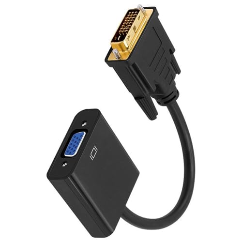 Langlebiger DVID-auf-VGA-Adapter für Computer und Displays mit abgeschirmtem Kabel, Plug & Play, einfache Installation Langlebiger DVID-auf-VGA-Adapter für Computer und Displays mit abgeschirmtem Kabel, Plug & Play, einfache Installation von DIEKE