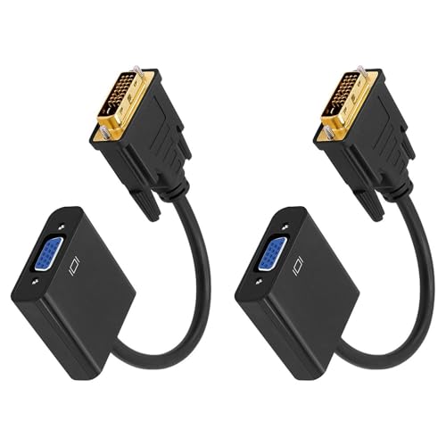 Langlebiger DVID-auf-VGA-Adapter für Computer und Displays mit abgeschirmtem Kabel, Plug & Play, einfache Installation Langlebiger DVID-auf-VGA-Adapter für Computer und Displays mit abgeschirmtem Kabel, Plug & Play, einfache Installation von DIEKE