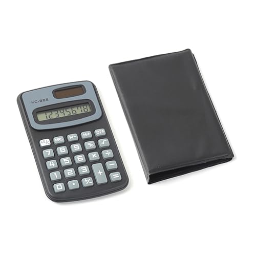 Modischer Taschenrechner mit grundlegenden mathematischen Funktionen, Schülerrechner für Klassenzimmer und Geschäftsleuchter Modischer Taschenrechner mit grundlegenden mathematischen Funktionen, Schülerrechner für Klassenzimmer und Geschäftsleuchter von DIEKE