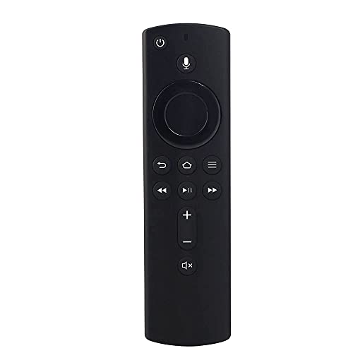 DIFCUL L5B83H Sprachfernbedienung – Ersatzfernbedienung kompatibel mit Fire Smart TV Stick - Fire TV Stick (2nd Gen/2020/Lite) - Fire TV Cube (1/2nd Gen) - Fire TV Stick(3nd Gen) (schwarz) von DIFCUL