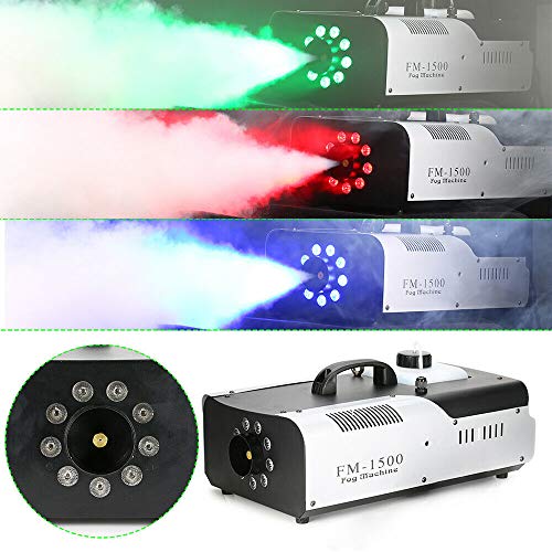 1500W Nebelmaschine,Bühnen Nebelausstoß LED-Lichteffekt Party-Nebelmaschine mit Drahtloser Fernbedienung für Hochzeit DJ Disco Party Bühne Lichter 1500W Nebelmaschine,Bühnen Nebelausstoß LED-Lichteffekt Party-Nebelmaschine mit Drahtloser Fernbedienung für Hochzeit DJ Disco Party Bühne Lichter von DIFU
