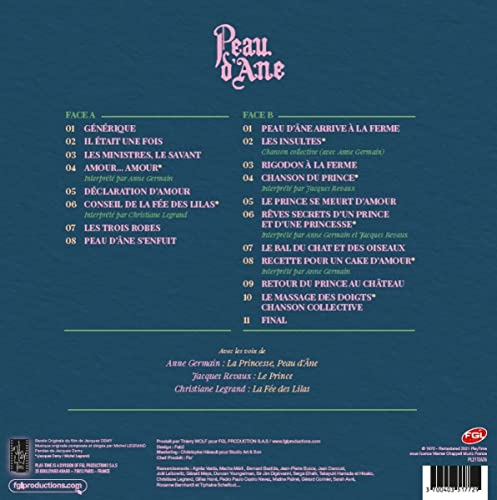 Peau d'Ane (Blue Vinyl Gatefold) [Vinyl LP] von DIGGERS FACTORY