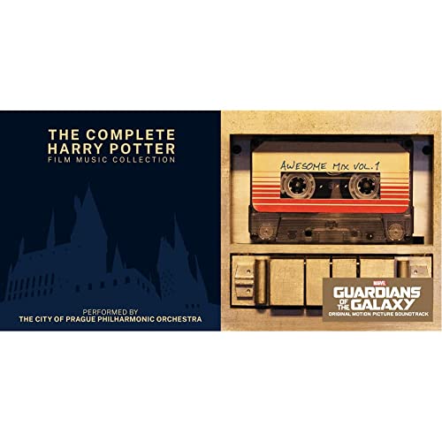 The Complete Harry Potter Film Music Collection X3 [Vinyl LP] & Guardians of the Galaxy: Awesome Mix Vol.1 [Vinyl LP] von DIGGERS FACTORY