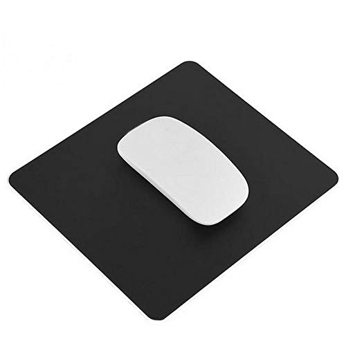 DIGIFLEX Alu Mausmatte - Rutschfestes Metall-Mauspad - modernes stilvolles Design - langlebig wasserfest - Schützt Ihren Schreibtisch im Büro, beim Spielen und zu Hause - 22 x 18cm - Schwarz DIGIFLEX Alu Mausmatte - Rutschfestes Metall-Mauspad - modernes stilvolles Design - langlebig wasserfest - Schützt Ihren Schreibtisch im Büro, beim Spielen und zu Hause - 22 x 18cm - Schwarz von DIGIFLEX