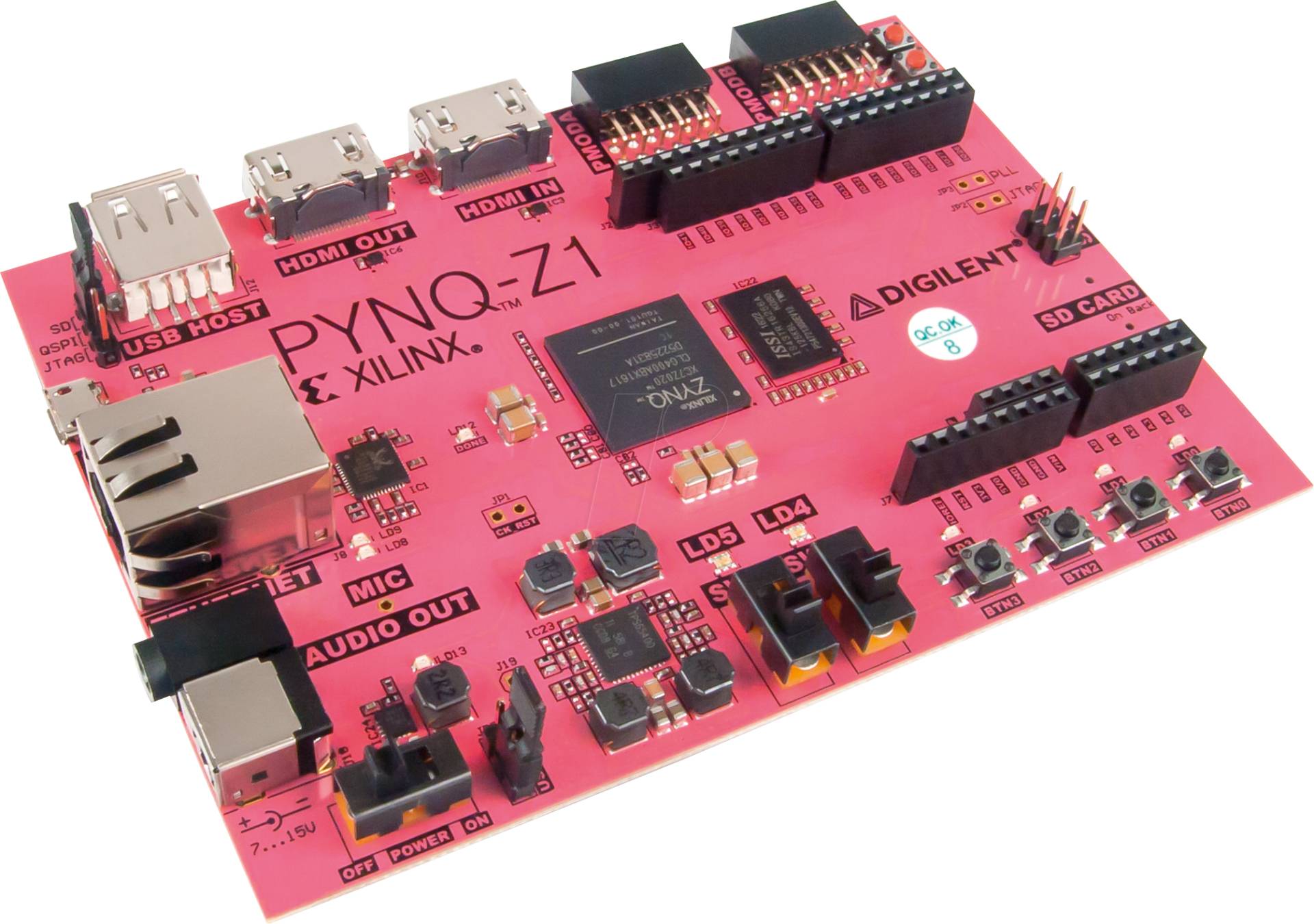 DIG 6003-410-017 - Entwicklungsboard PYNQ-Z1, für Zynq-7000 ARM/FPGA SoC von DIGILENT