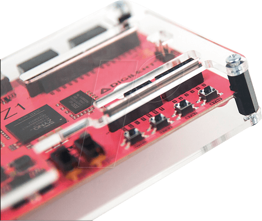 DIGIL 240-113 - Plexiglasabdeckungen: Empfohlener Zusatz für PYNQ-Z1 Board von DIGILENT