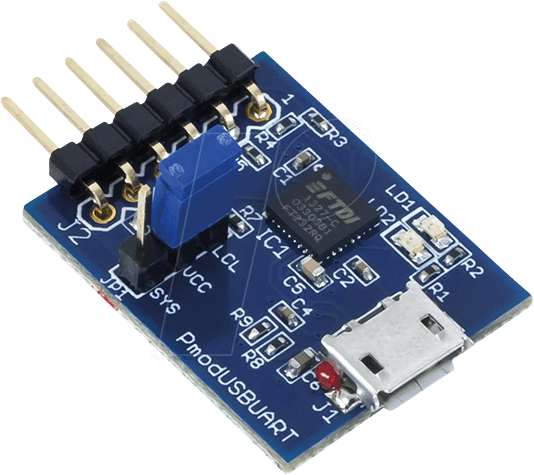 DIGIL 410-212 - Pmod USB-UART: USB-zu-UART-Schnittstelle DIGIL 410-212 - Pmod USB-UART: USB-zu-UART-Schnittstelle von DIGILENT