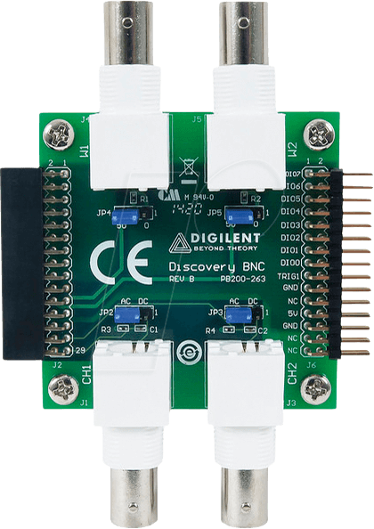 DIGIL 410-263 - BNC-Adapterplatine für das Analog-Discovery-2 von DIGILENT