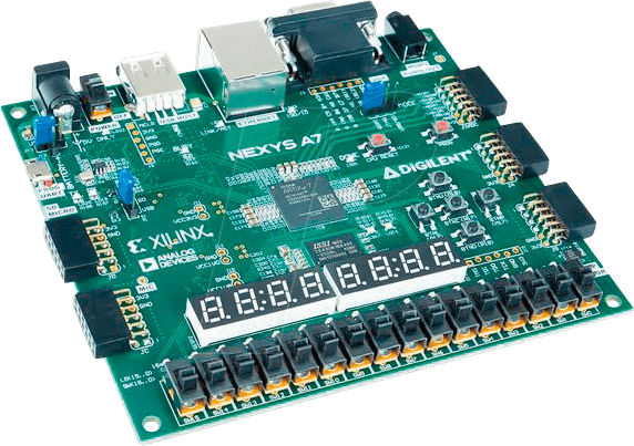 DIGIL 410-292 - Nexys A7-100T: FPGA Trainer Board, empfohlen für ECE Curriculum von DIGILENT