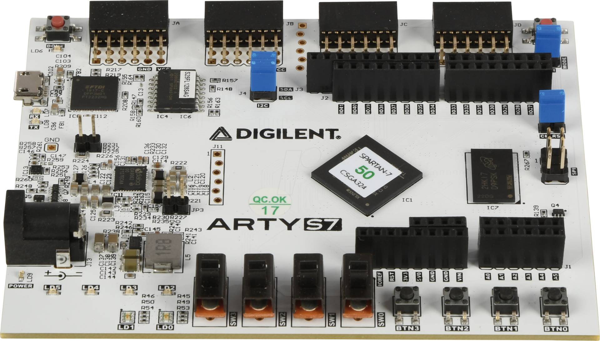 DIGIL 410-352 - Entwicklungsboard Arty S7 FPGA von DIGILENT