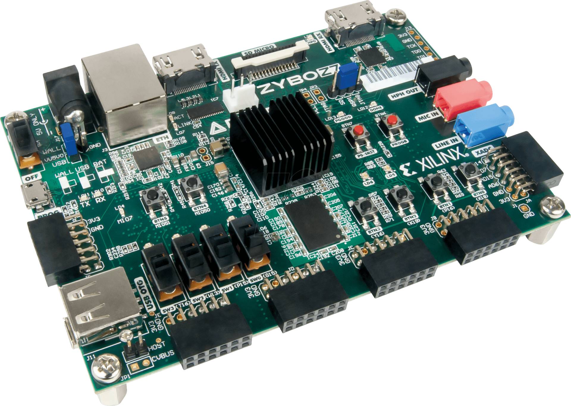 DIGIL 471-014 - Entwicklungsboard Zybo Z7-10: Zynq-7000 ARM/FPGA SoC von DIGILENT