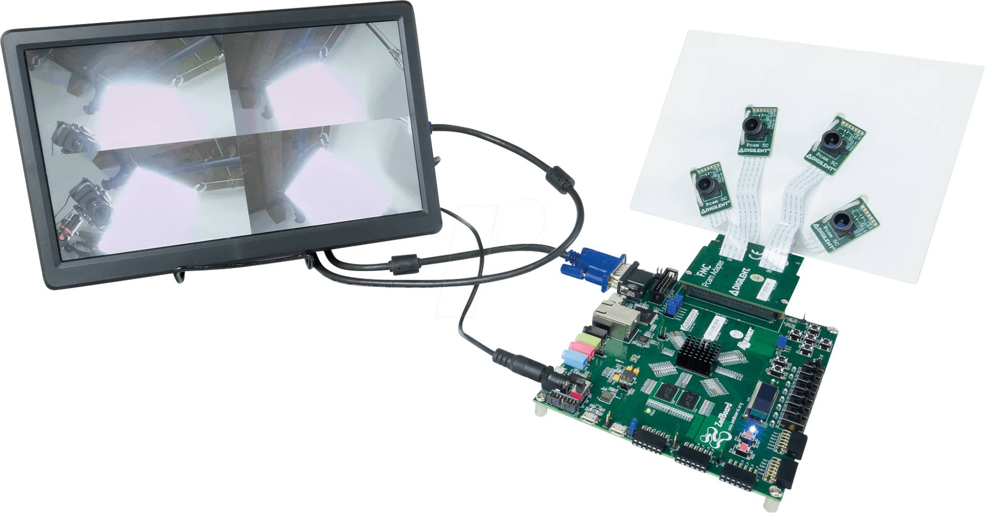 DIGIL 471-034-1 - Zedboard Image Processing Quad PCAM von DIGILENT