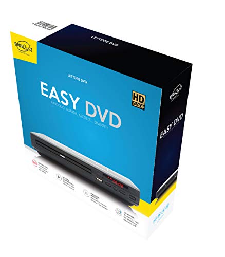 Digiquest DVD Player Easy, Schwarz von DIGIQUEST
