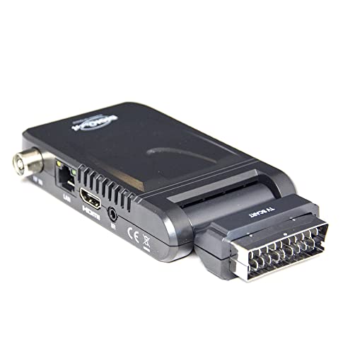Digiquest INVISIBLE Digital Decoder, Mediaplayer, Schwarz, DVBT2, HEVC H 265 von DIGIQUEST