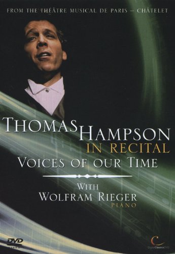 Thomas Hampson in Recital: Voices of Our Time [DVD] von DIGITAL CLASSICS