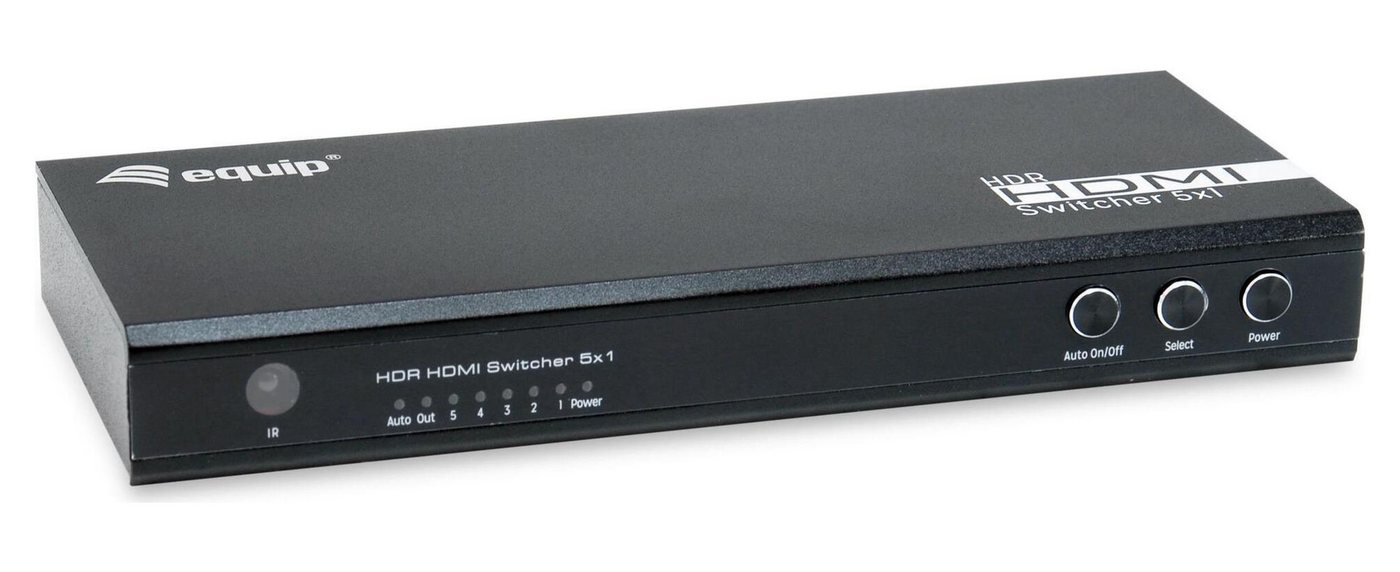 DIGITAL DATA DIGITAL DATA Equip Switch 5x1 HDMI 2.0 4K/60Hz schwarz inkl.Fernbedien Netzwerk-Switch DIGITAL DATA DIGITAL DATA Equip Switch 5x1 HDMI 2.0 4K/60Hz schwarz inkl.Fernbedien Netzwerk-Switch von DIGITAL DATA