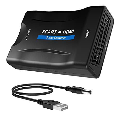 DIGITNOW! SCART zu HDMI Konverter, konvertiert zu analogem Scart-Eingang HDMI 720P / 1080p (60Hz), für HDTV STB VHS Xbox PS3 Sky BLU-Ray DVD Player Monitor Projetor von DIGITNOW!
