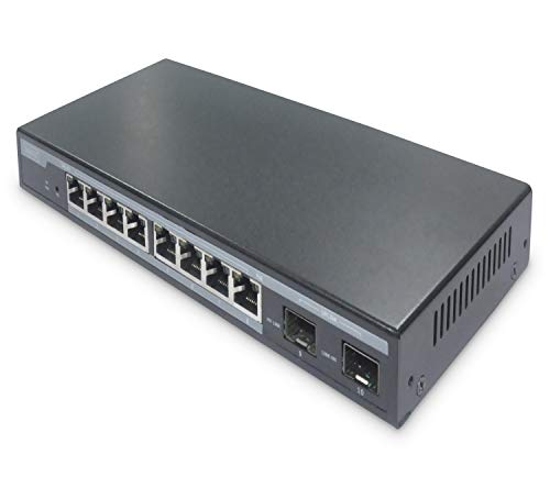 DIGITUS PoE Netzwerk Switch - 8-Port - Gigabit Ethernet - Unmanaged - 8X RJ45-Ports - 135W PoE Budget - 10/100/1000 Mbit/s - Schwarz DIGITUS PoE Netzwerk Switch - 8-Port - Gigabit Ethernet - Unmanaged - 8X RJ45-Ports - 135W PoE Budget - 10/100/1000 Mbit/s - Schwarz von DIGITUS
