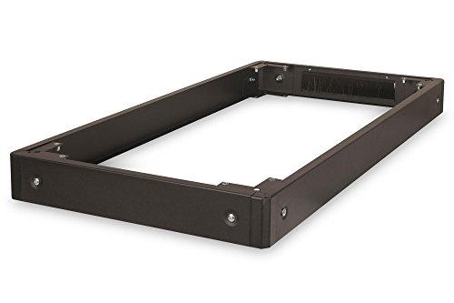 DIGITUS 10 cm Sockel für Unique & Dynamic Basic Netzwerkschränke / Unique Serverschränke von DIGITUS, 60 x 120 cm, auf 20 cm Höhe erweiterbar, Schwarz von DIGITUS