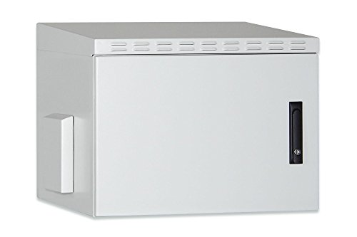 DIGITUS Outdoor Netzwerkschrank - 19 Zoll Rack - 7HE - Wandmontage - 600mm Tiefe - Traglast 100kg - Grau von DIGITUS