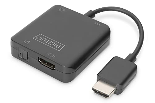 DIGITUS 4K HDMI Audio Extractor HDMI zu HDMI/3.5mm/Toslink DIGITUS 4K HDMI Audio Extractor HDMI zu HDMI/3.5mm/Toslink von DIGITUS
