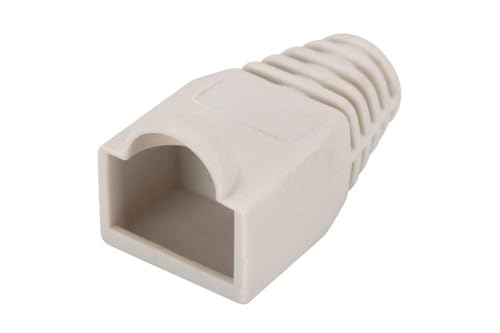 DIGITUS A-MOT/E 8/8 – Knickschutztülle für RJ45 Netzwerkstecker – 1 Stück – Für Cat 5e, Cat 6 & Cat 6A Ethernet Stecker – Tülle für Cat5e, Cat6, Cat6A Netzwerkkabel mit Crimpstecker – Grau DIGITUS A-MOT/E 8/8 – Knickschutztülle für RJ45 Netzwerkstecker – 1 Stück – Für Cat 5e, Cat 6 & Cat 6A Ethernet Stecker – Tülle für Cat5e, Cat6, Cat6A Netzwerkkabel mit Crimpstecker – Grau von DIGITUS