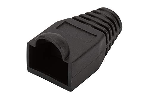 DIGITUS A-MOT 8/8 – Knickschutztülle für RJ45 Netzwerkstecker – 1 Stück – Für Cat 5e, Cat 6 & Cat 6A Ethernet Stecker – Tülle für Cat5e, Cat6, Cat6A Netzwerkkabel mit Crimpstecker – Schwarz DIGITUS A-MOT 8/8 – Knickschutztülle für RJ45 Netzwerkstecker – 1 Stück – Für Cat 5e, Cat 6 & Cat 6A Ethernet Stecker – Tülle für Cat5e, Cat6, Cat6A Netzwerkkabel mit Crimpstecker – Schwarz von DIGITUS