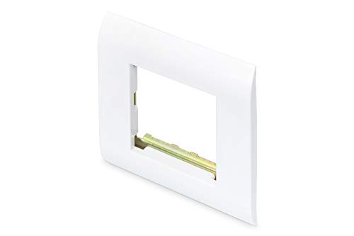 DIGITUS Anschlussdose Für Keystone-Modul - Rahmen 80 x 80 mm - Französisches Layout - Weiß DIGITUS Anschlussdose Für Keystone-Modul - Rahmen 80 x 80 mm - Französisches Layout - Weiß von DIGITUS