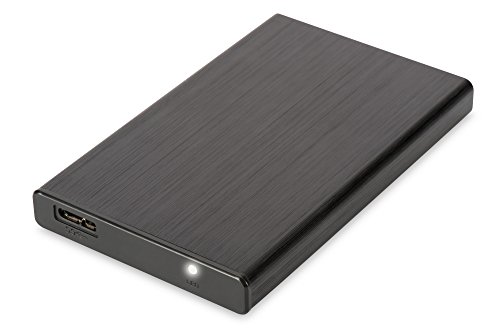 DIGITUS - DA-71105 - Festplattengehäuse SSD/HDD - 2,5" - USB 3.0 - SATA III - bis zu 2 TB - schwarz von DIGITUS