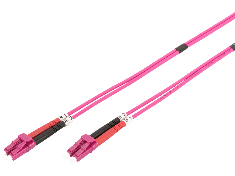 DIGITUS DK-2533-03-4 LWL Patchkabel, Violett von DIGITUS