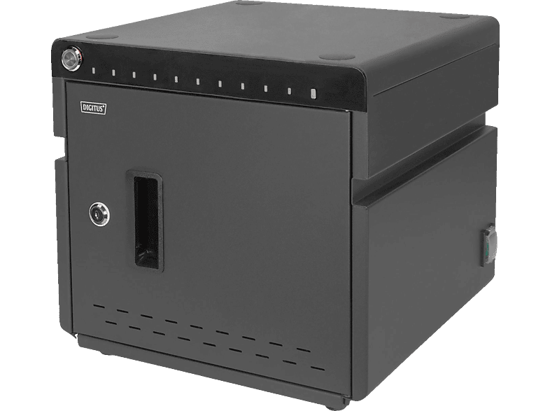 DIGITUS DN-45004 Desktop Ladeschrank, Schwarz von DIGITUS