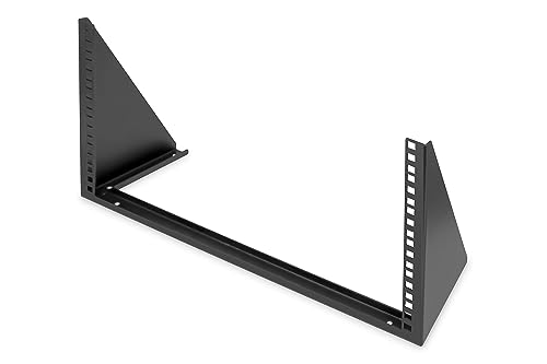 DIGITUS DN-48005 – 19-Zoll Rahmen – 6HE – Universal Wandmontage-Rahmen für 19" Equipment – Vertikal 283 x 504 x 151 mm – Schwarz von DIGITUS