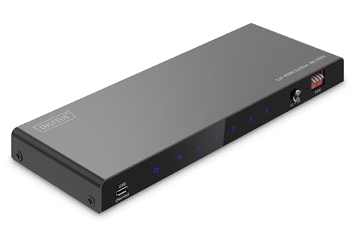 DIGITUS Splitter HDMI 1x4 8K/60Hz Toslink,Stereo,EDID Contr. von DIGITUS