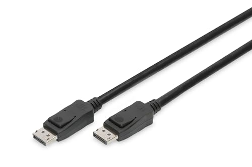 DIGITUS Displayport Anschlusskabel - Displayport 1.3 - UHD-II 8k/30Hz - 4k/120Hz - 3.0m - geeignet für Monitore, Grafikkarten DIGITUS Displayport Anschlusskabel - Displayport 1.3 - UHD-II 8k/30Hz - 4k/120Hz - 3.0m - geeignet für Monitore, Grafikkarten von DIGITUS